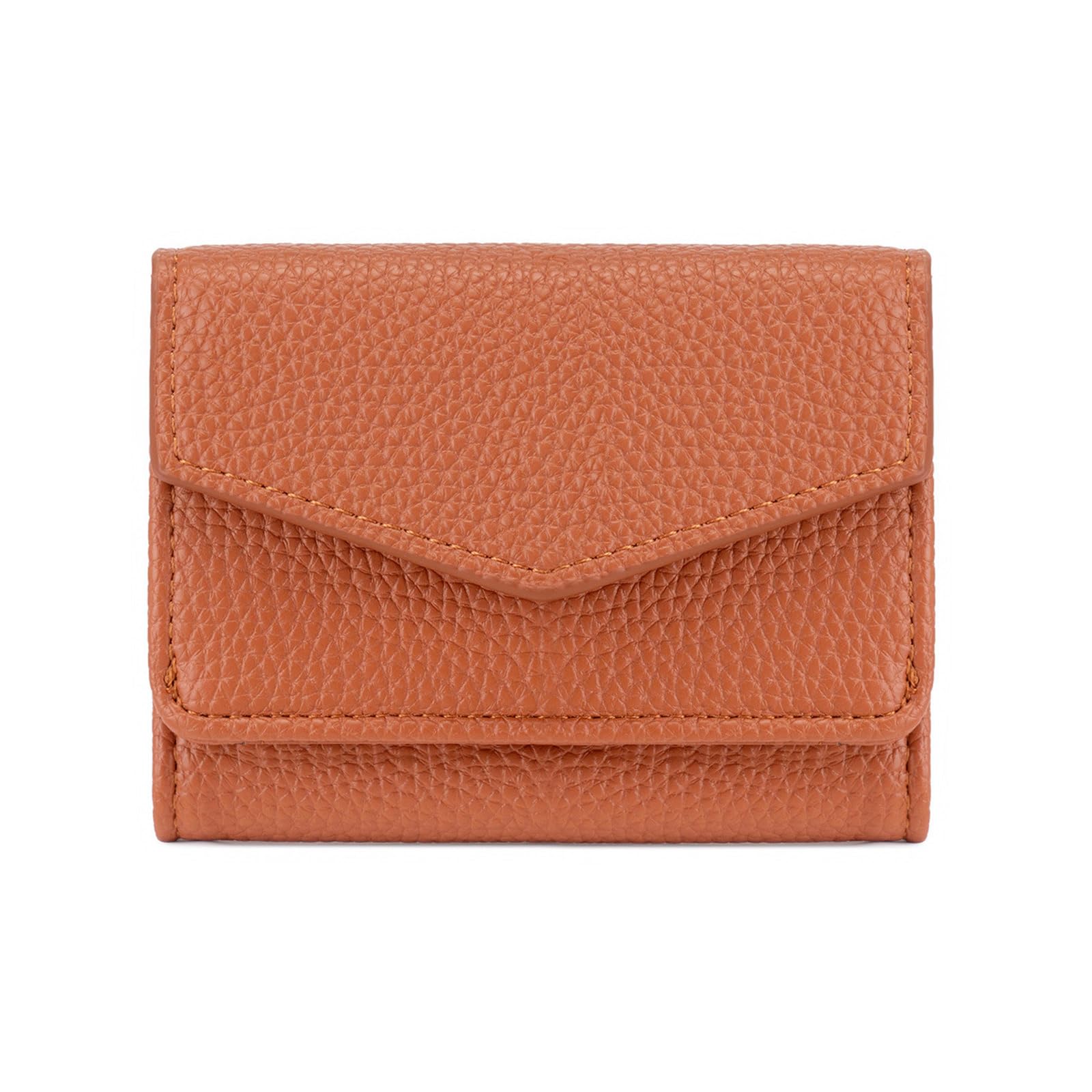 KTEBO 財布 男女兼用ミニウォレット RFID スキミング防止 PU レザー荔枝シボ三つ折り 薄型軽量コンパクト カード小銭札入れ大容量 通勤通学旅行ビジネス ギフト小さいバッグ対応